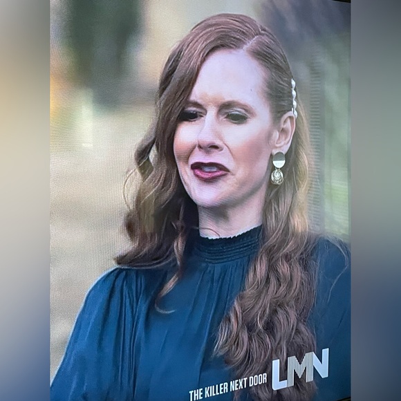 Gold Pearl Nest Drop Earrings - Picture 11 of 13